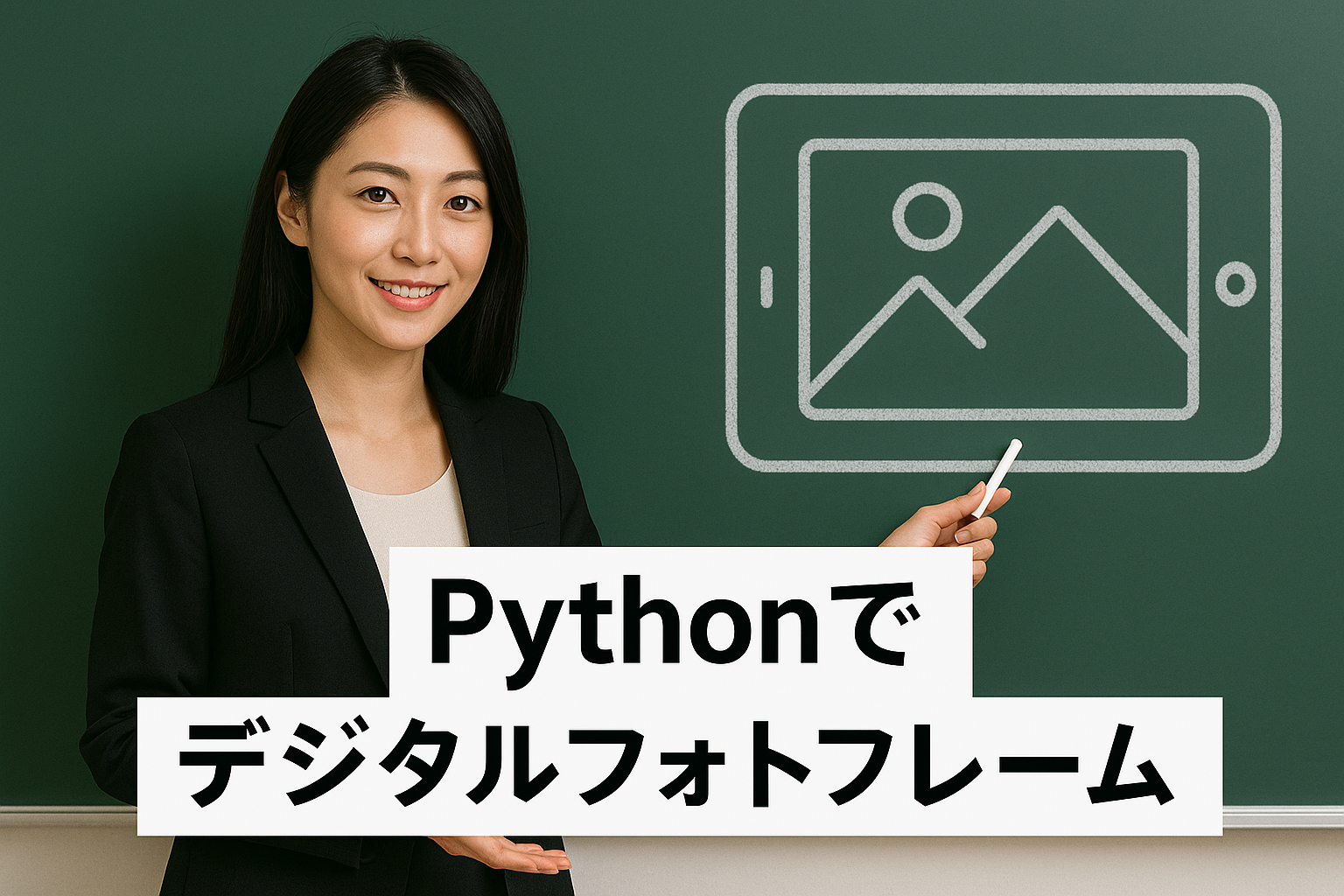 Pythonでデジタルフォトフレームを作ってみよう！