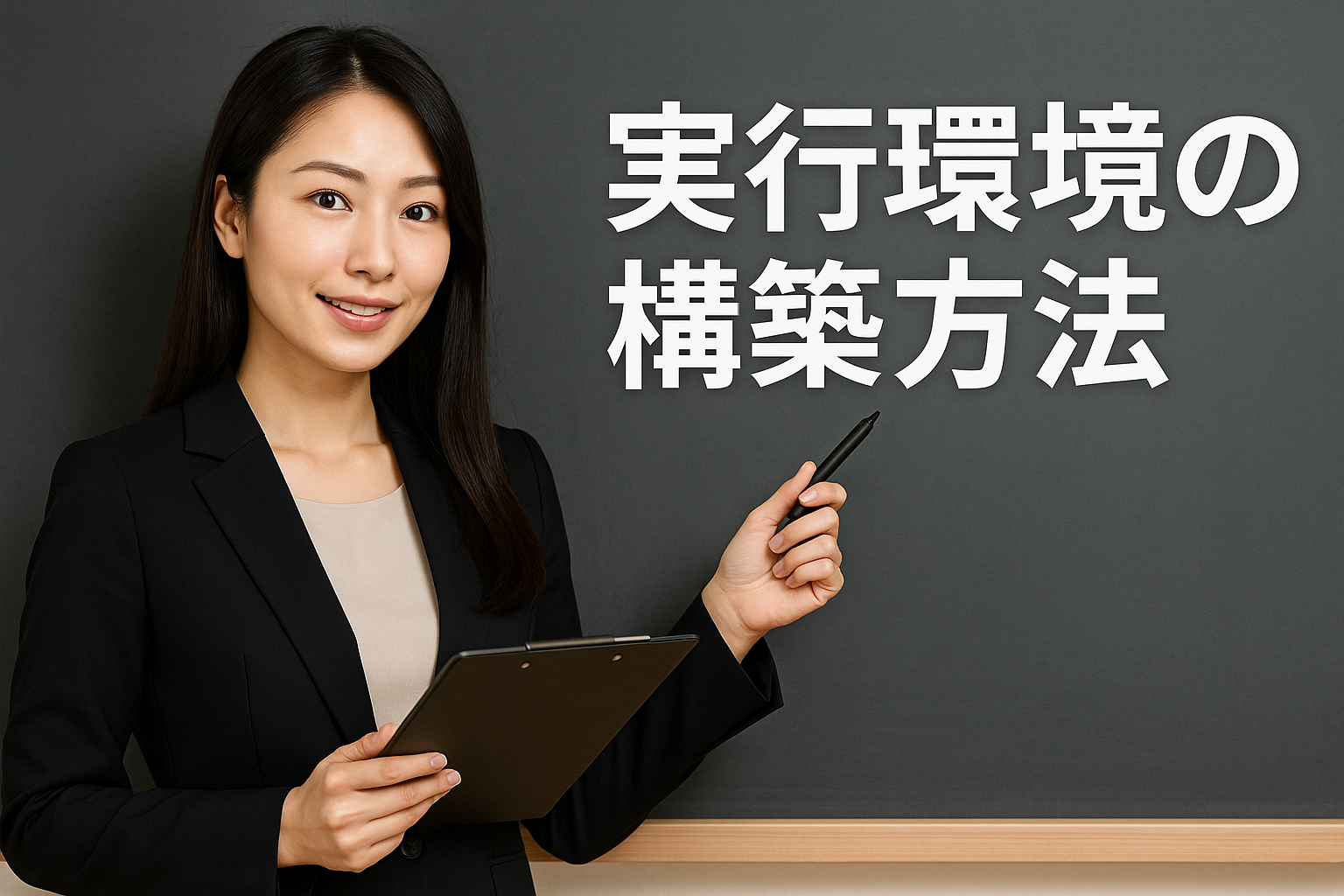 「Pythonの実行環境を構築」しよう！