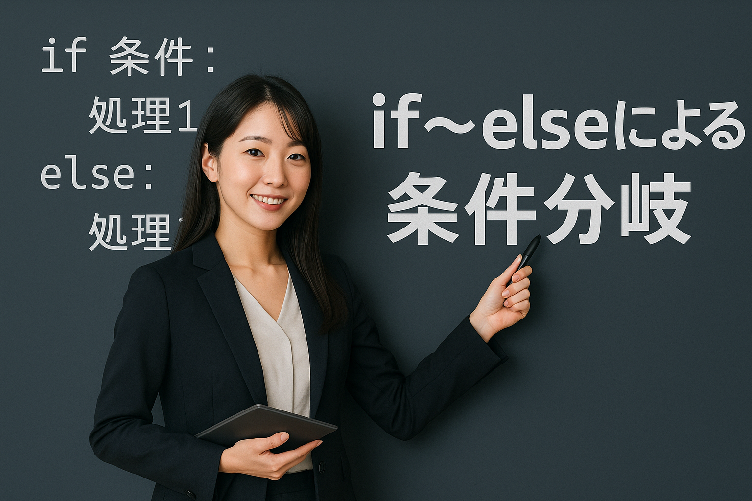 初心者必見！Pythonの「if～elseを用いた条件分岐」の使い方とコツ