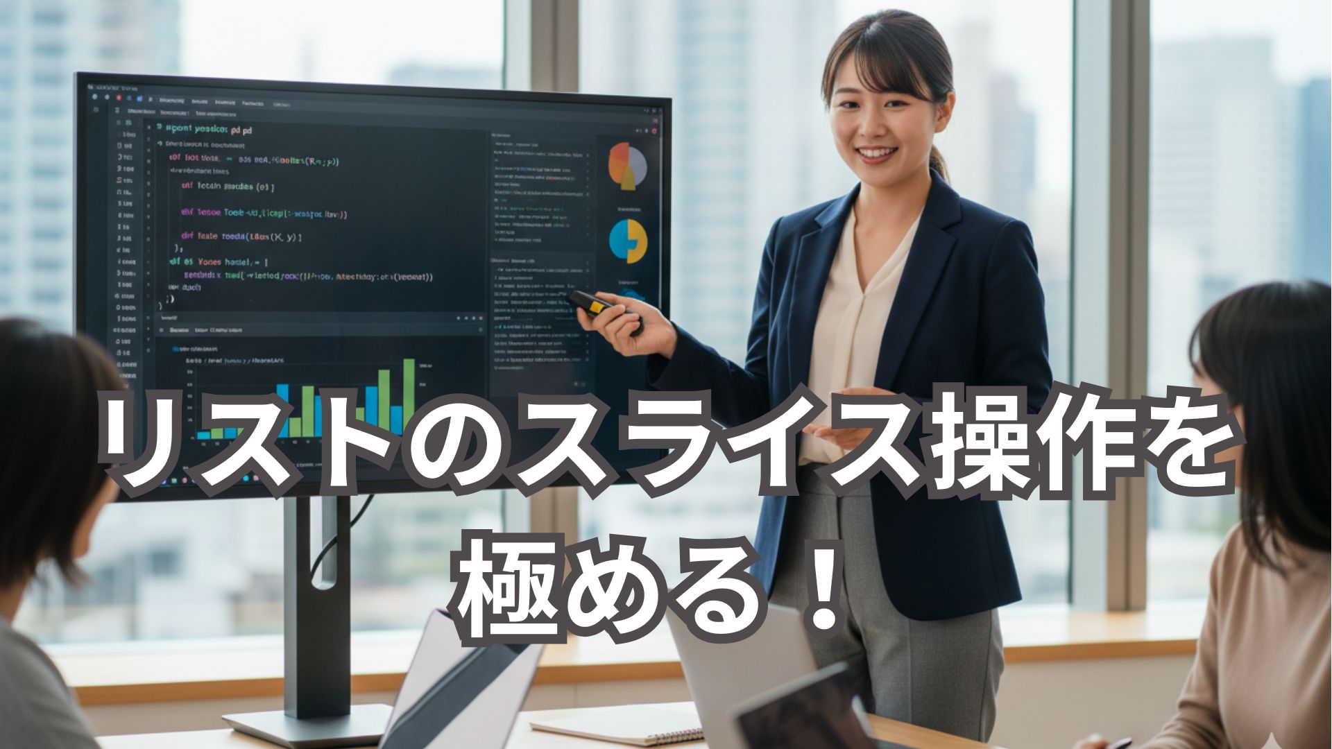 リストのスライス操作を極める！Pythonプログラミング初心者必見！