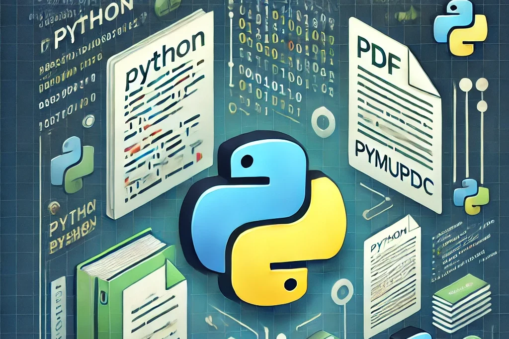 Python×PyMuPDFでPDF画像を一括保存！