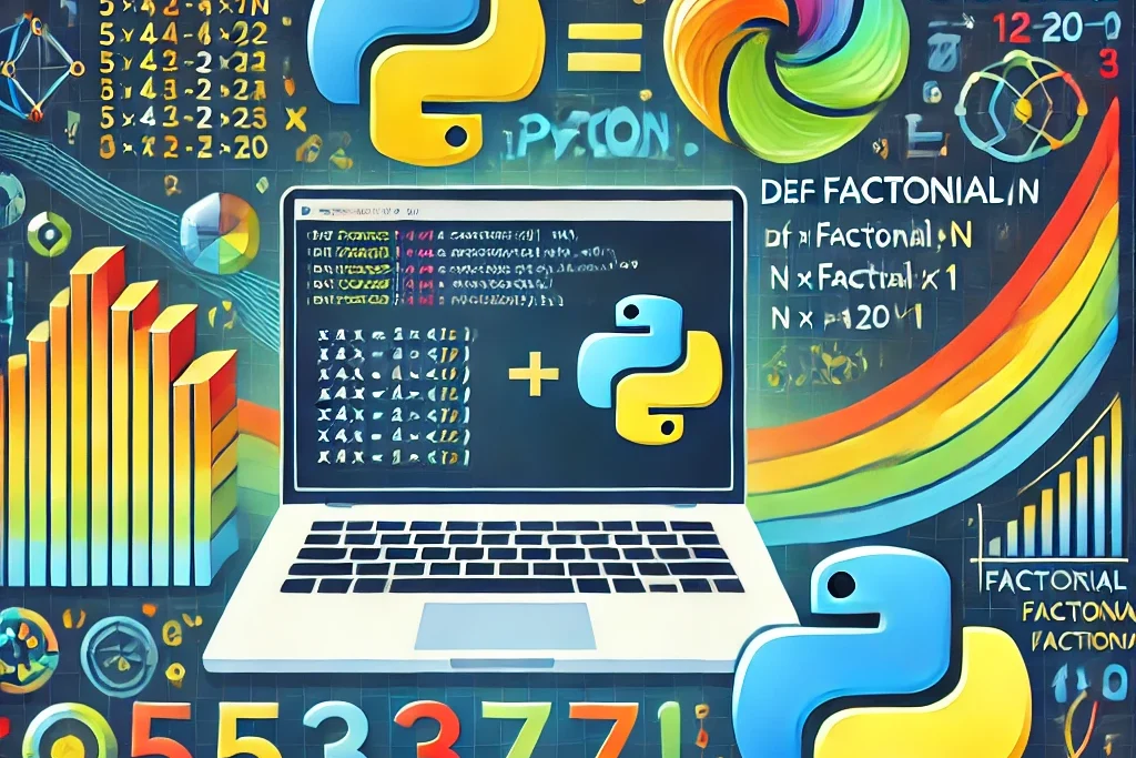 Pythonで「階乗(n!)を求める15の方法」を詳しく解説！