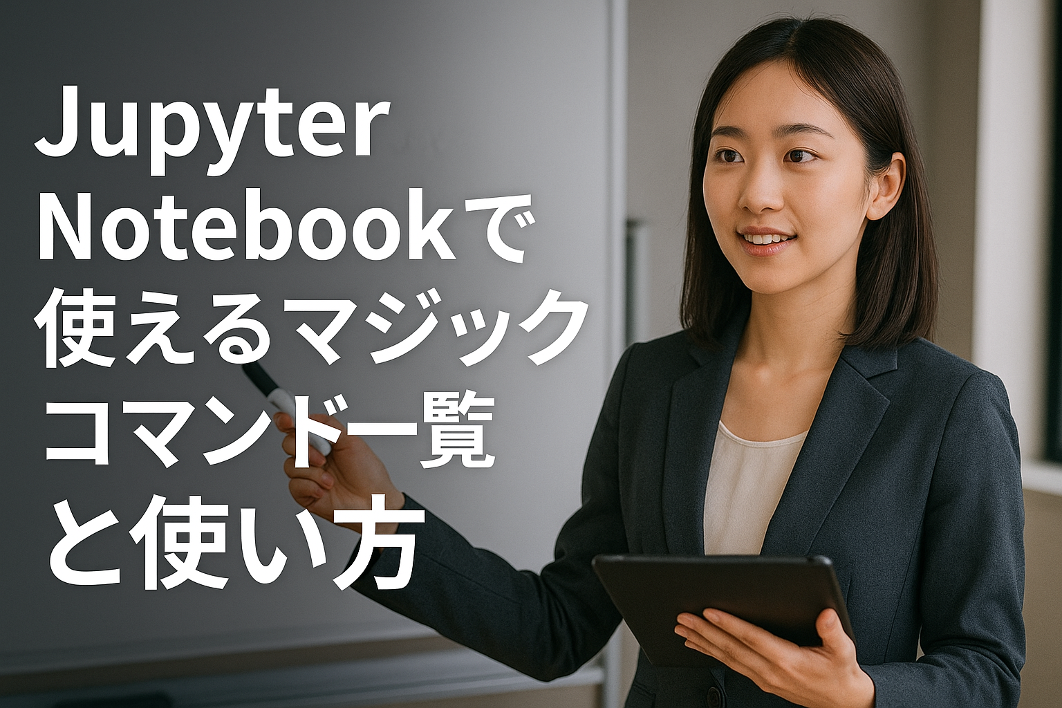 Jupyter Notebookで使えるマジックコマンド一覧と使い方