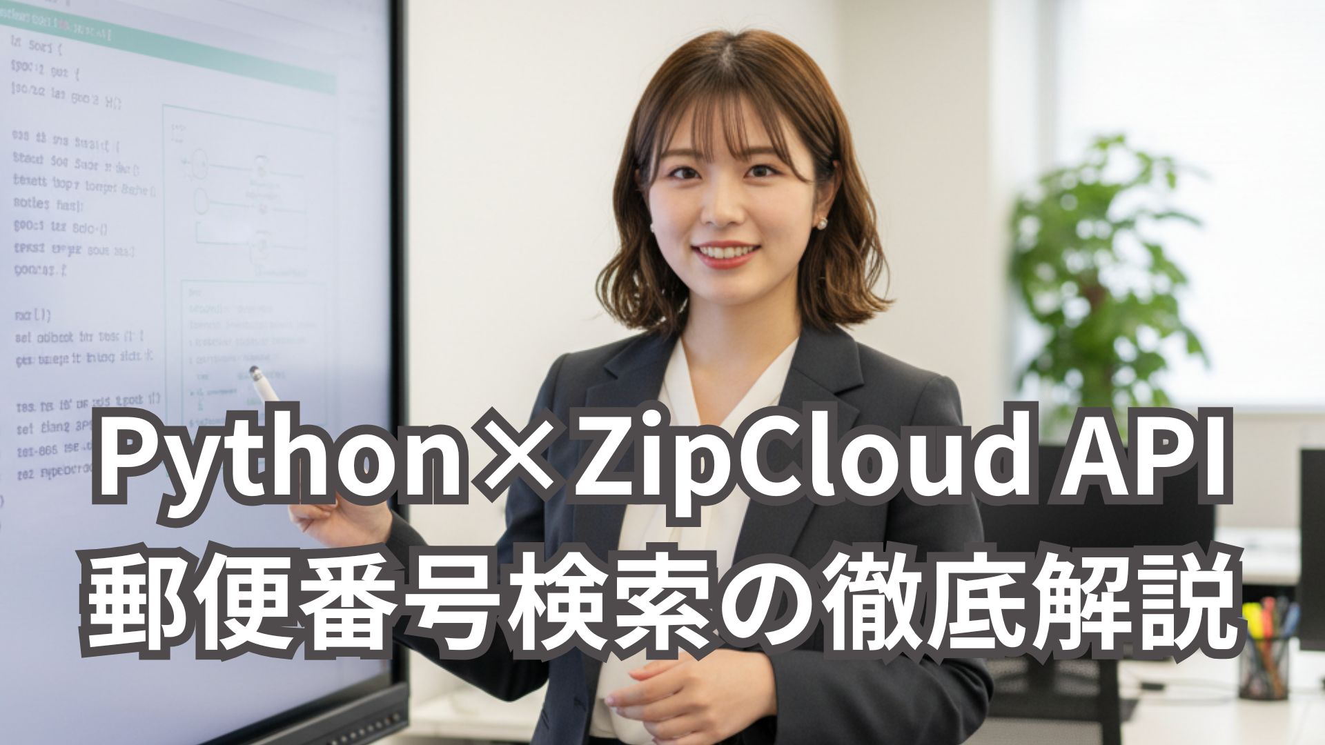 Python×ZipCloud API入門：郵便番号検索からCSV処理・アプリ作成まで完全解説